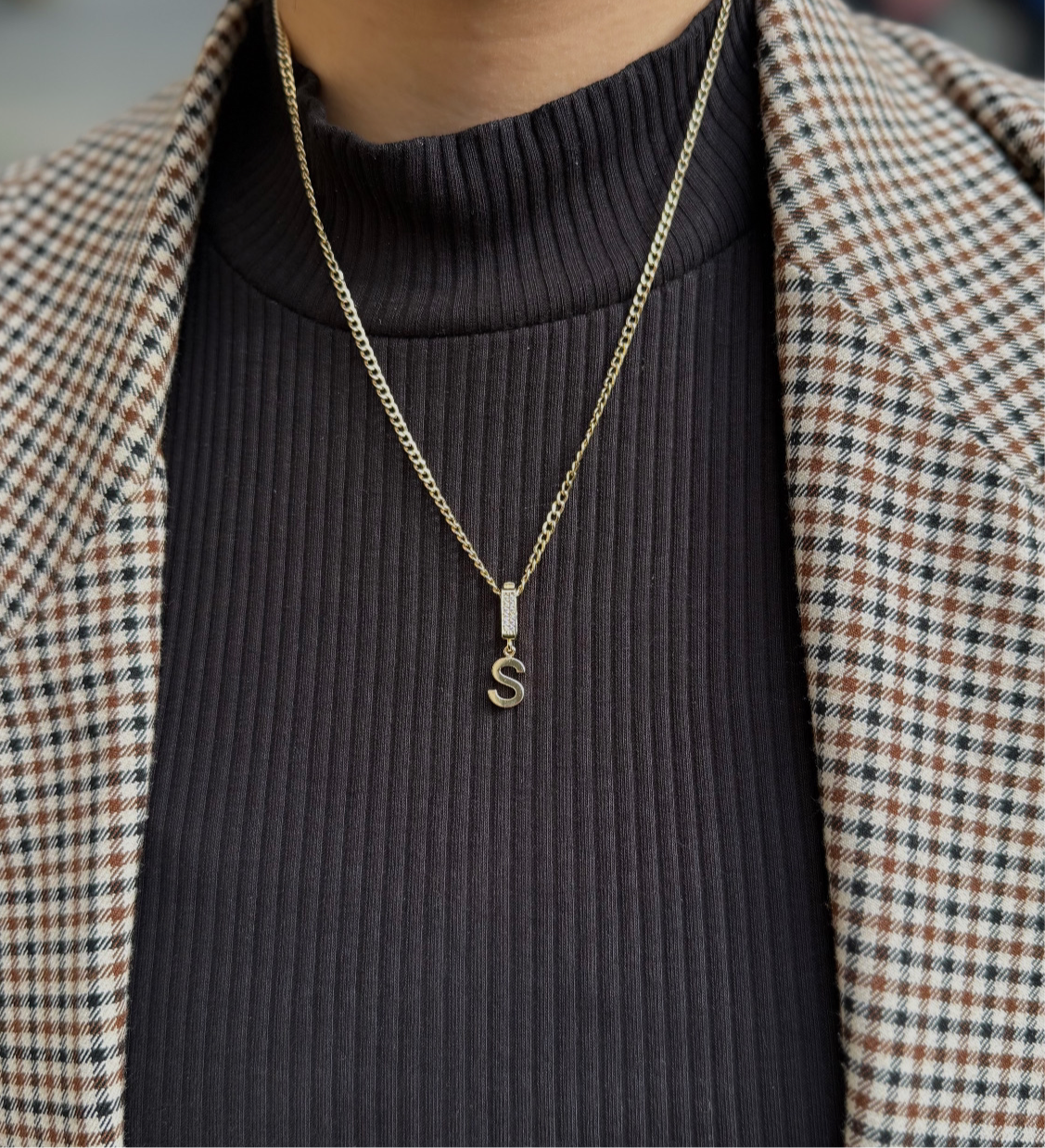 Gold Anhänger - Charm S