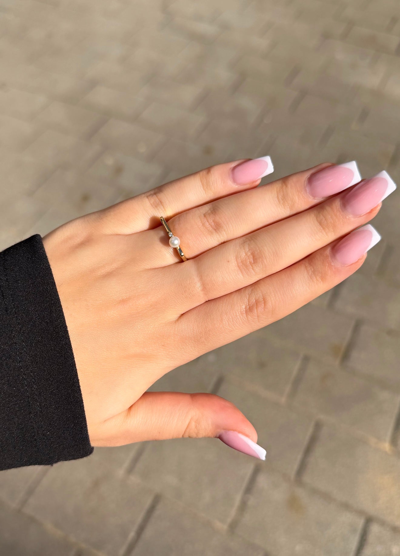 Gold Ring - Perle