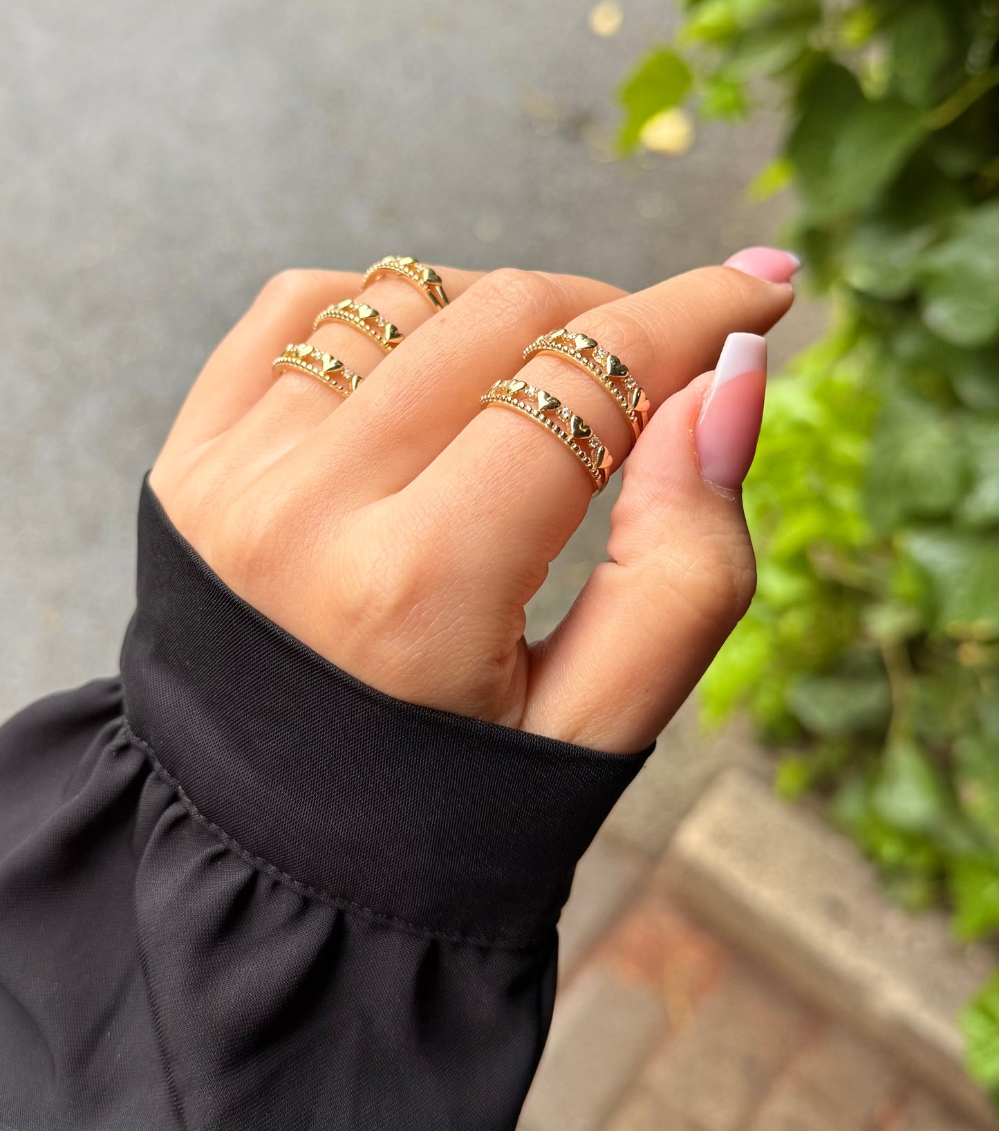 Gold Ring - Herzline