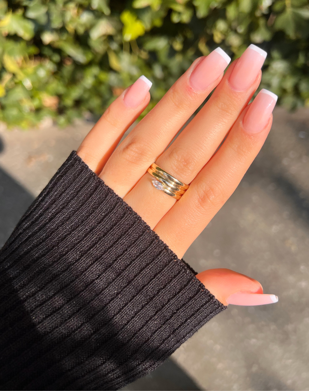 Gold Ring - Dreireihig