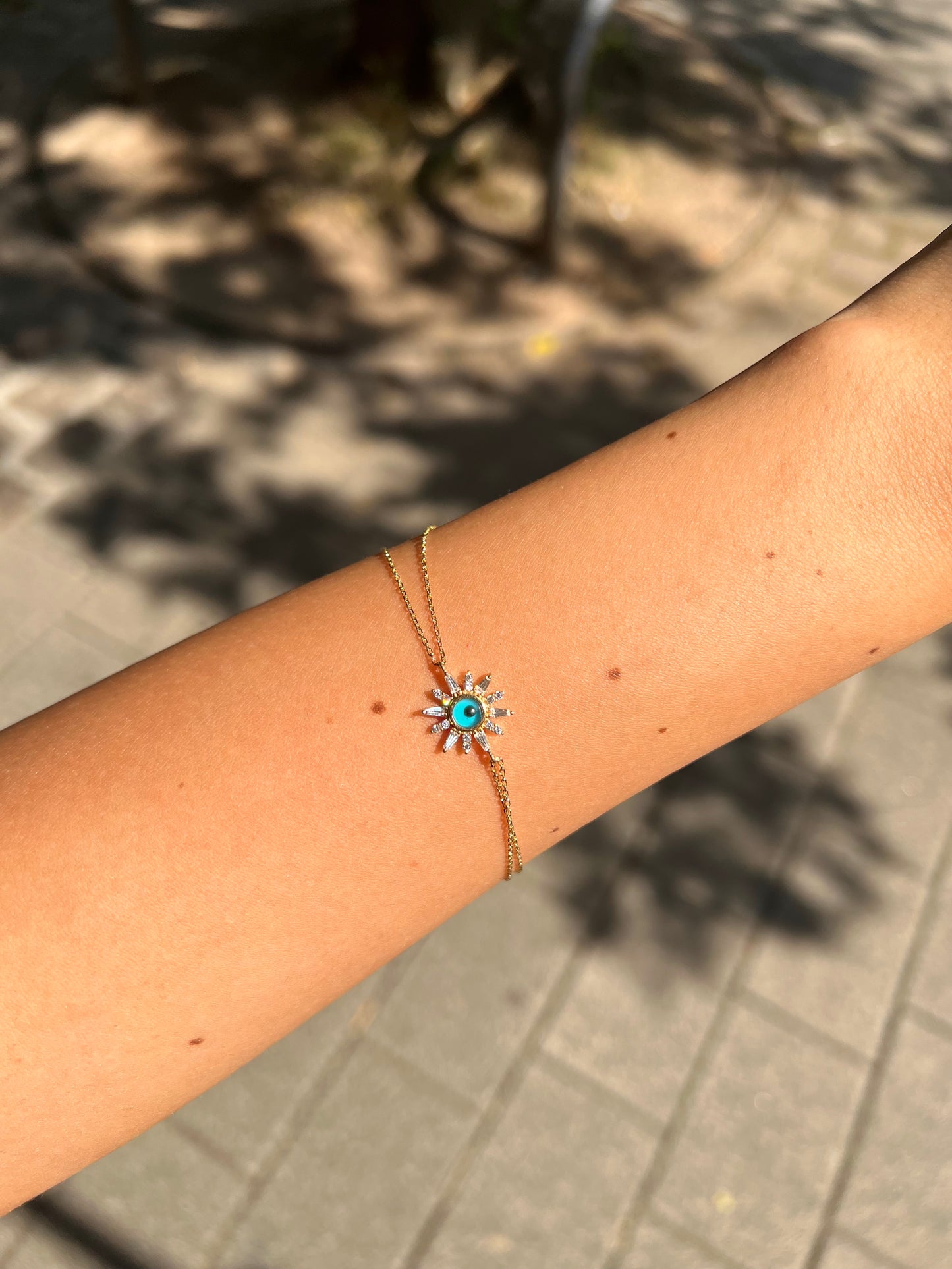 Gold Armband - Nazar Blume