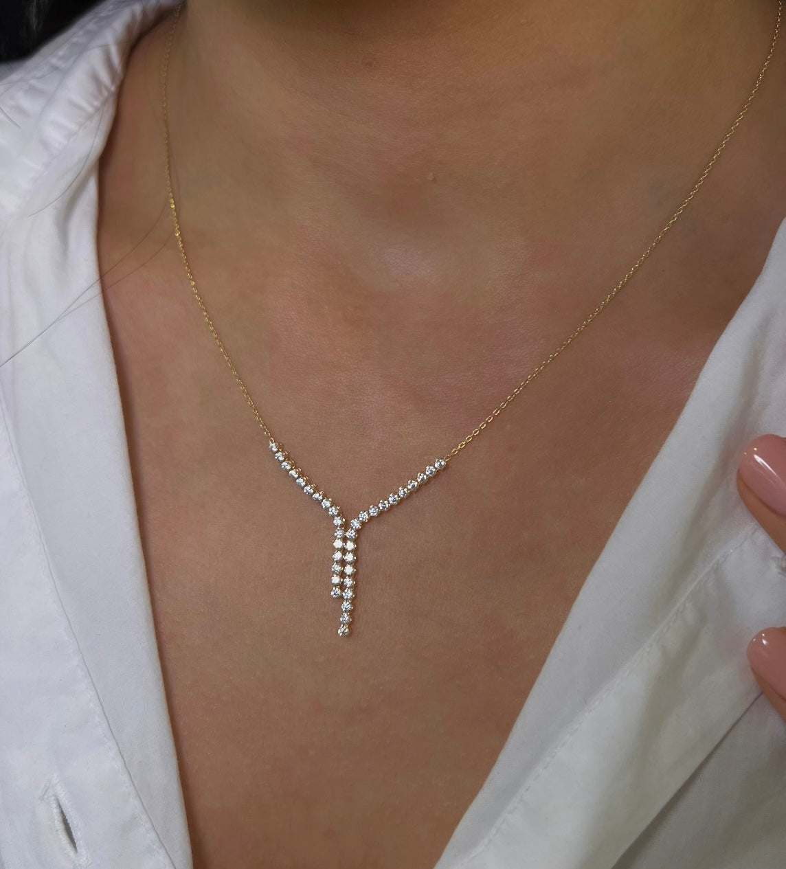 Gold Halskette - Aurora Elegance