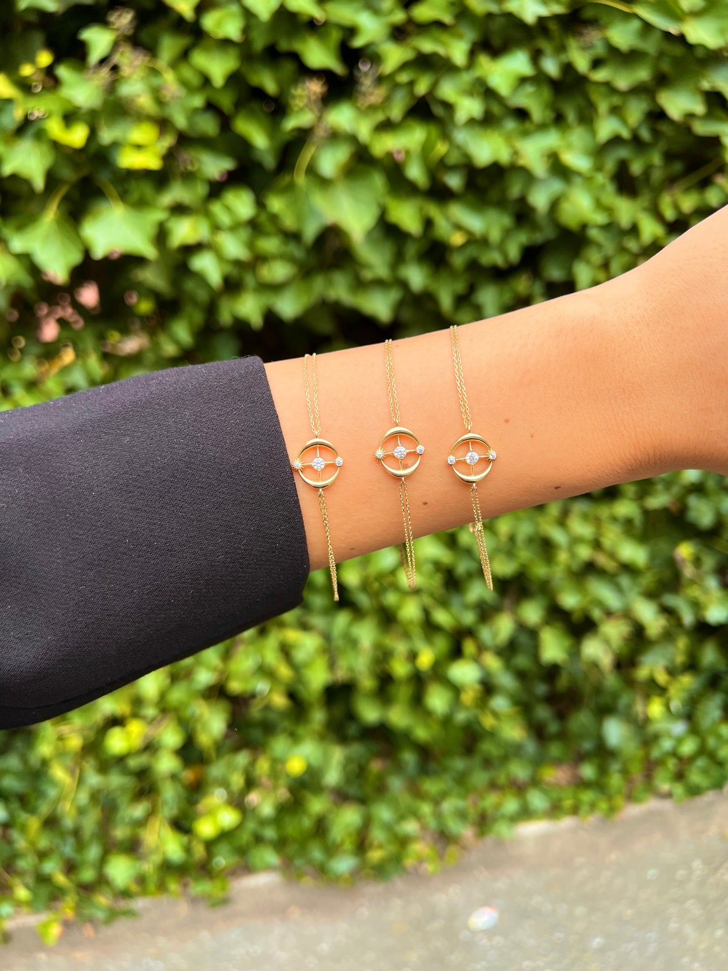 Gold Armband - Round