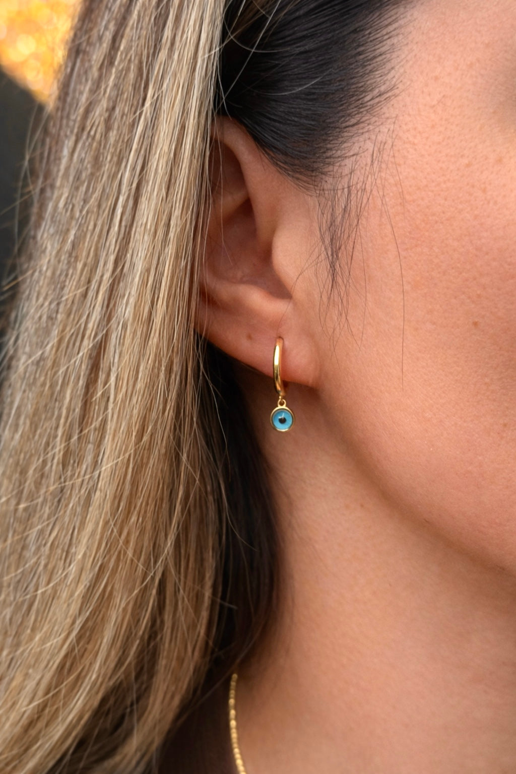 Gold Creolen - Nazar