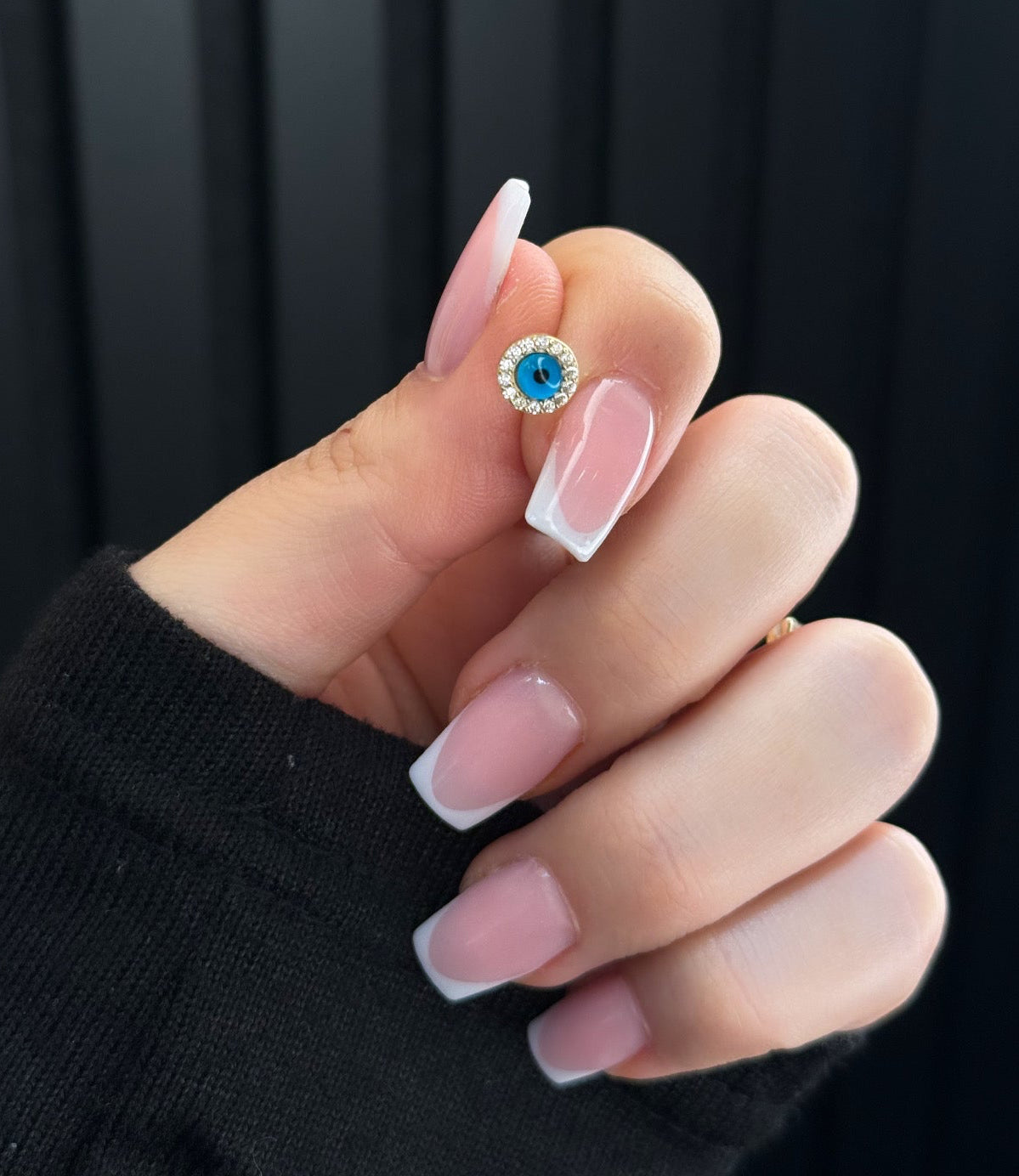 Gold Ohrringe - Nazar Zirkonia