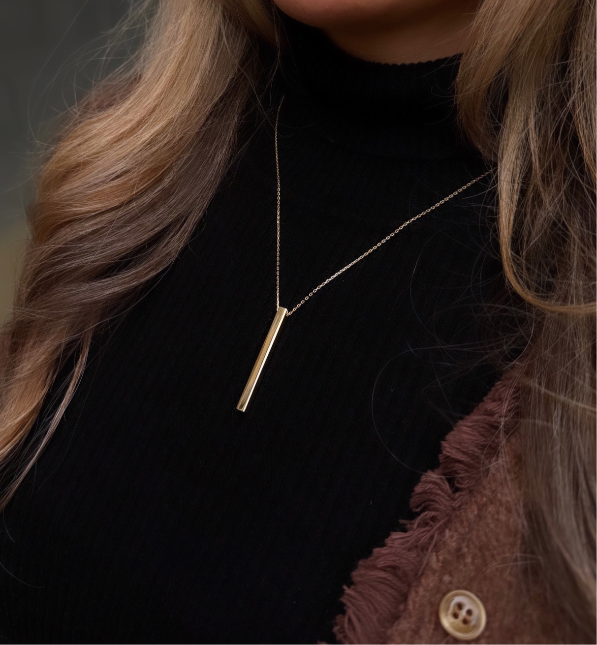 Gold Halskette - Stab