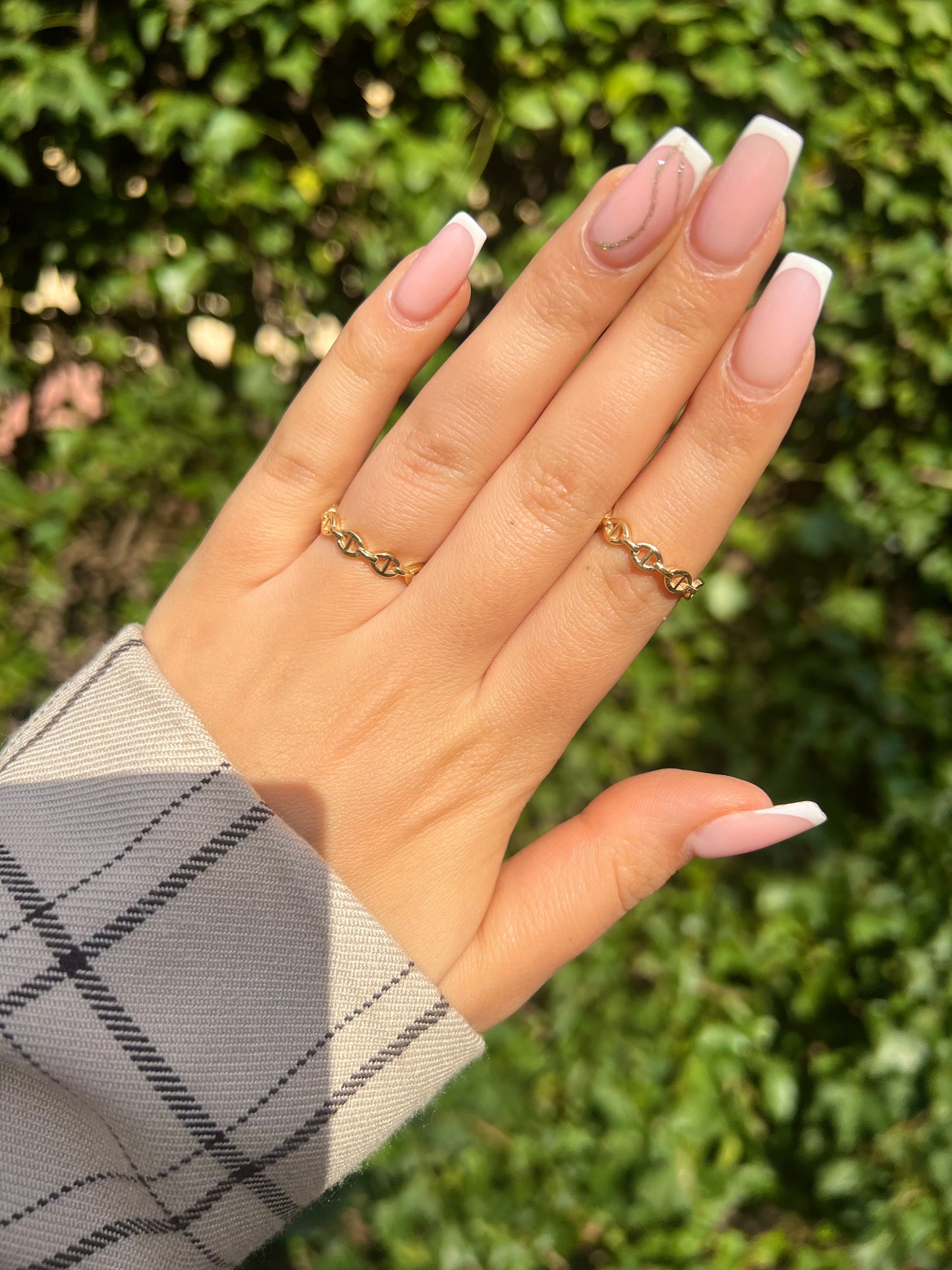 Gold Ring - Bean Design