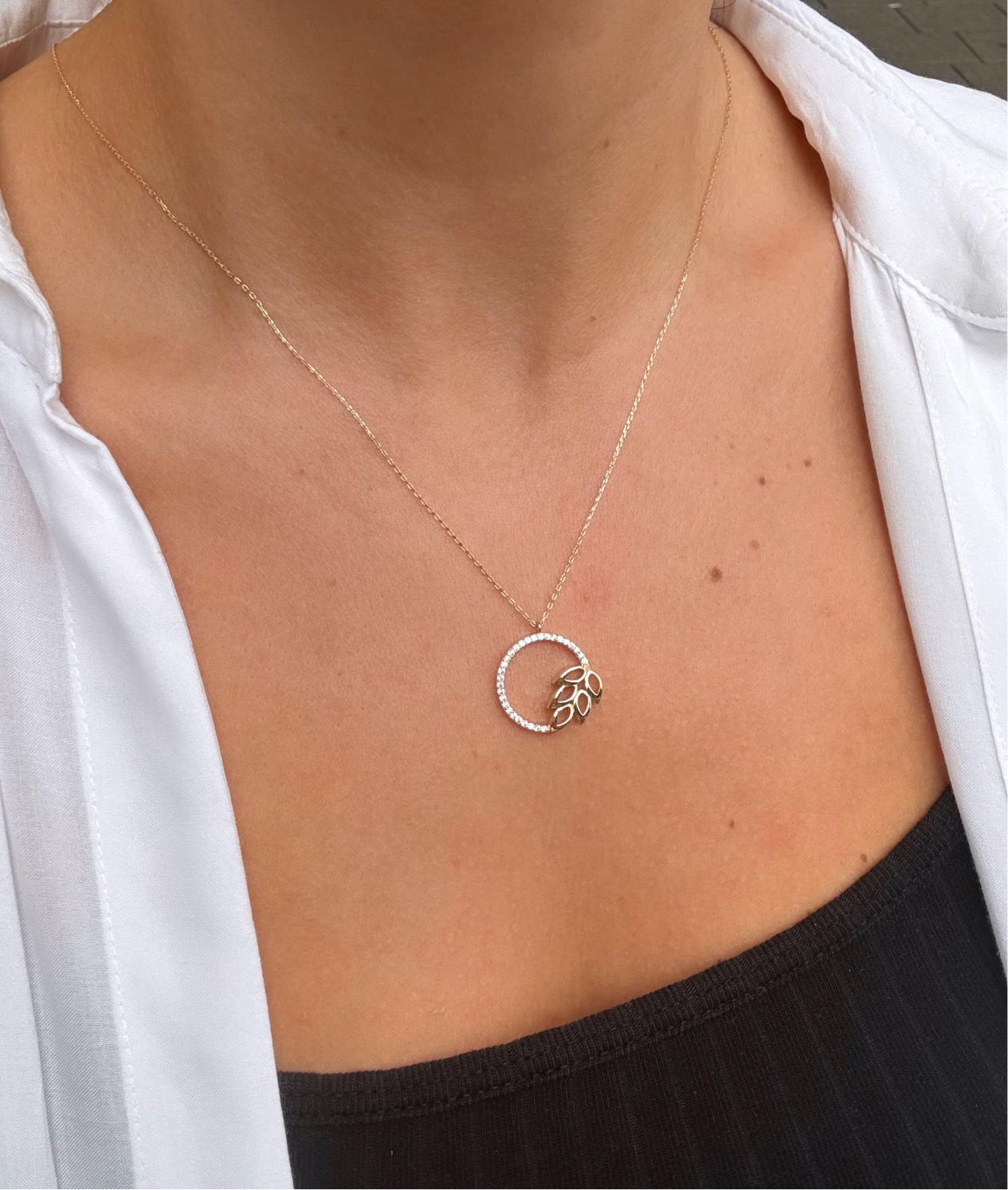 Gold Halskette – Sofia