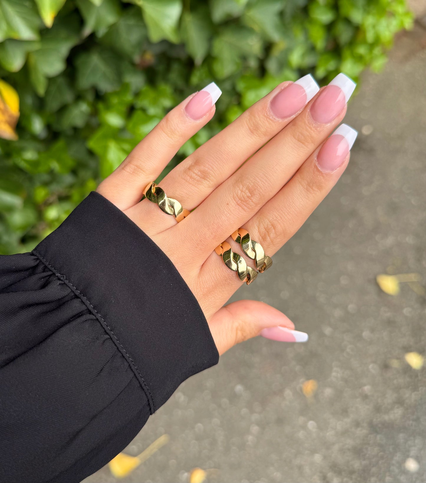 Gold Ring - Flechtzauber