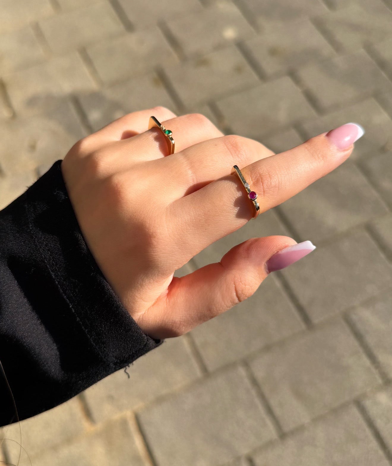 Gold Ring - Lora Round