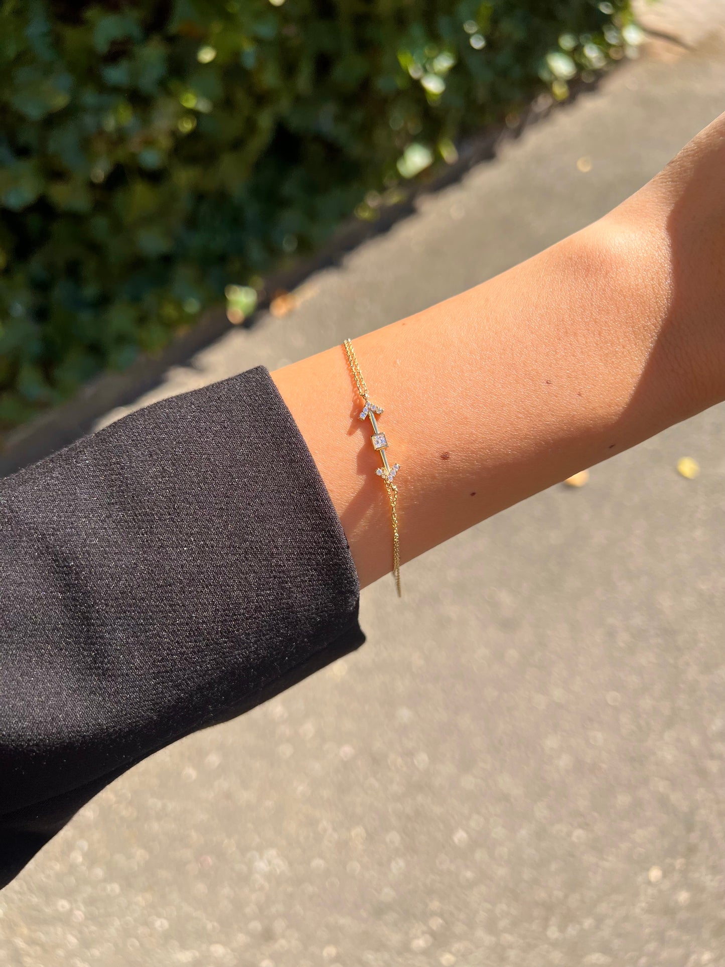 Gold Armband - Anker