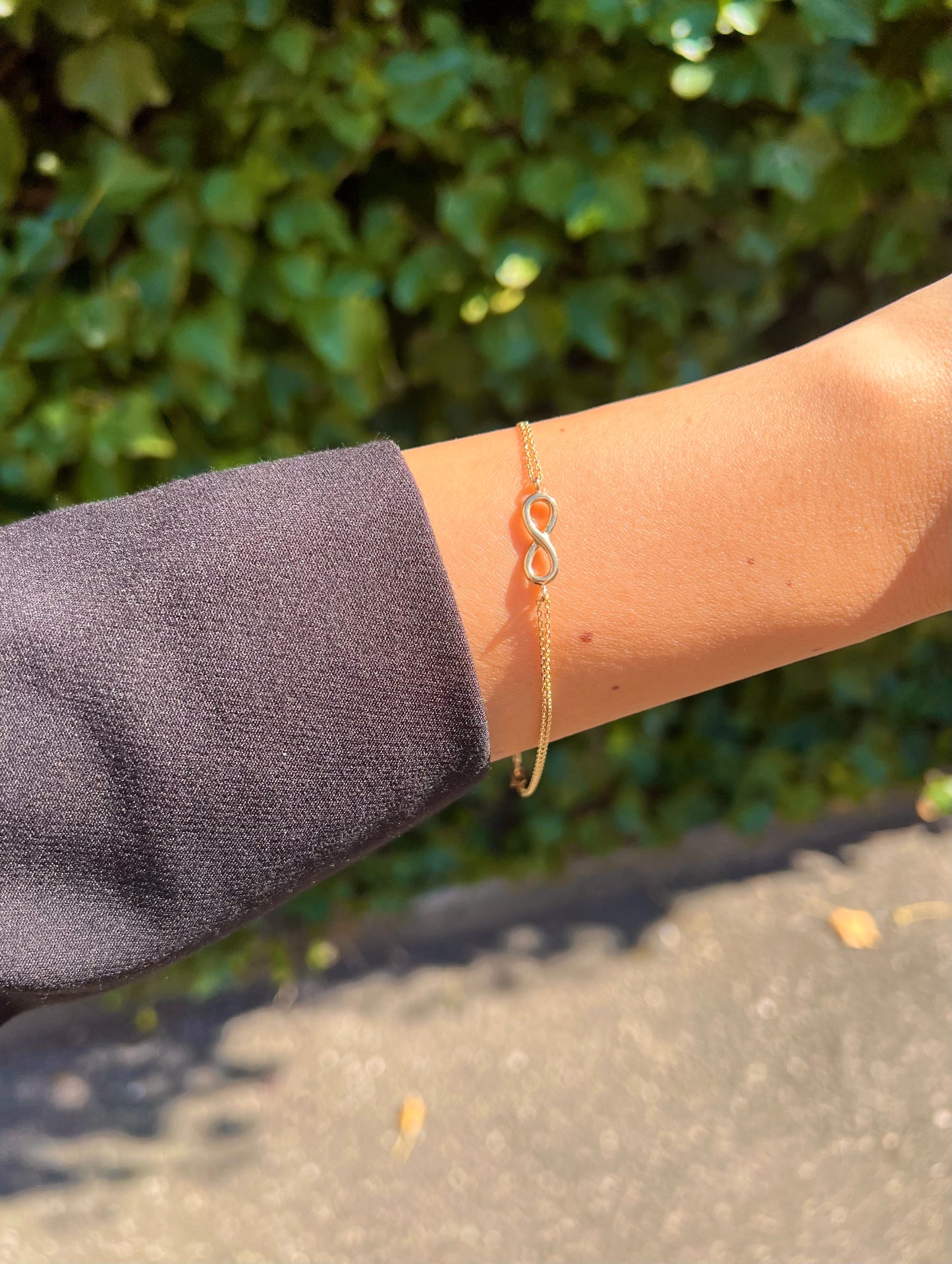 Gold Armband - Infinity