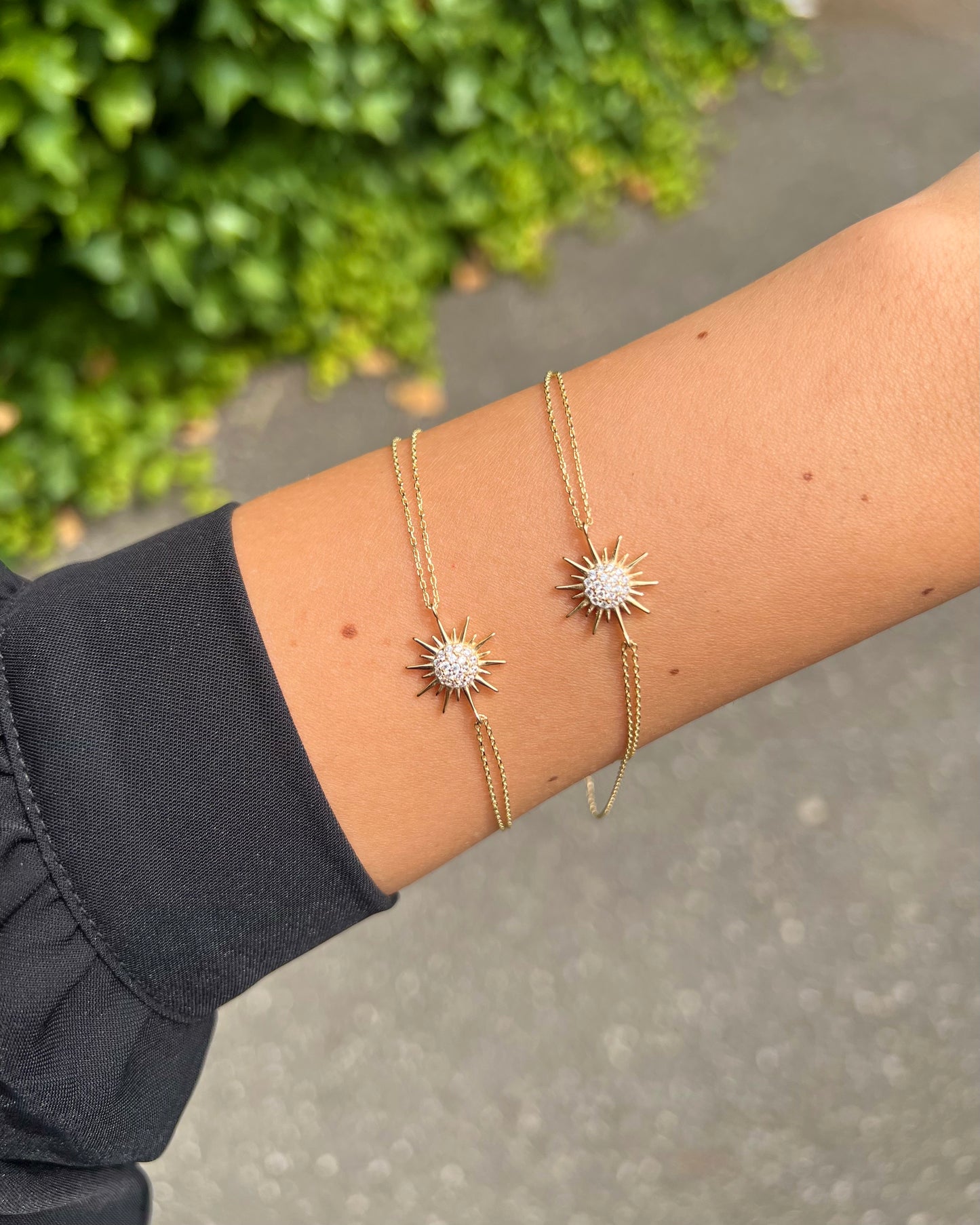 Gold Armband - Sonnenschein