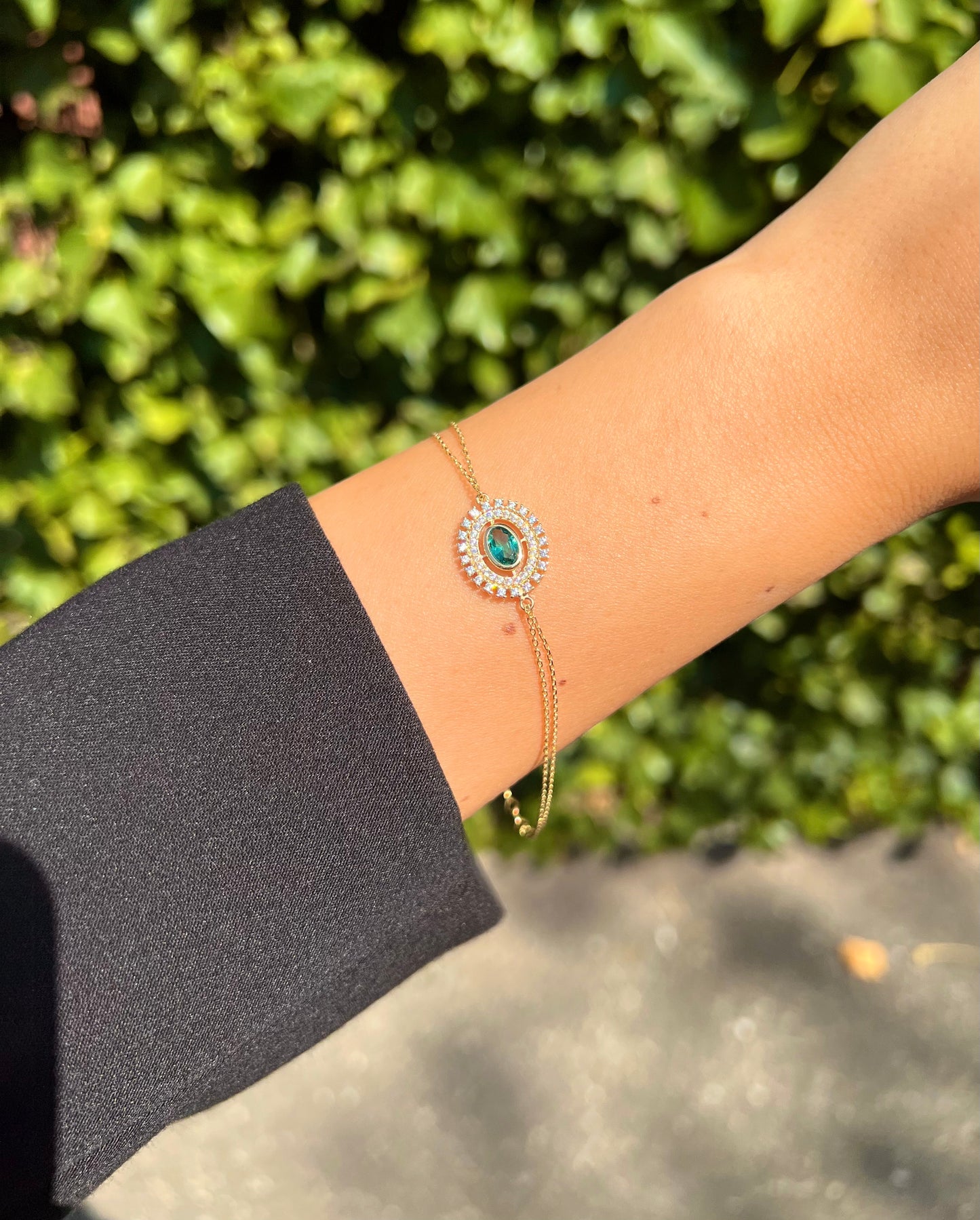 Gold Armband - Oval
