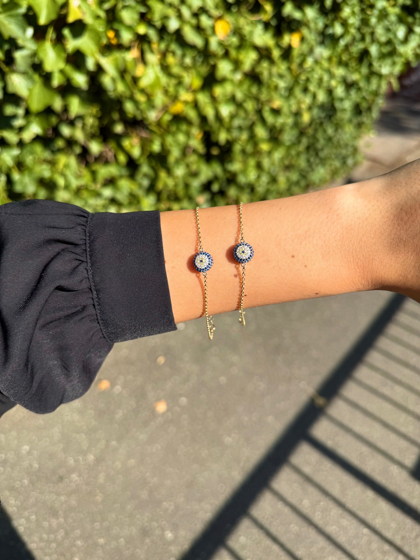 Gold Armband - Nazar Kugel