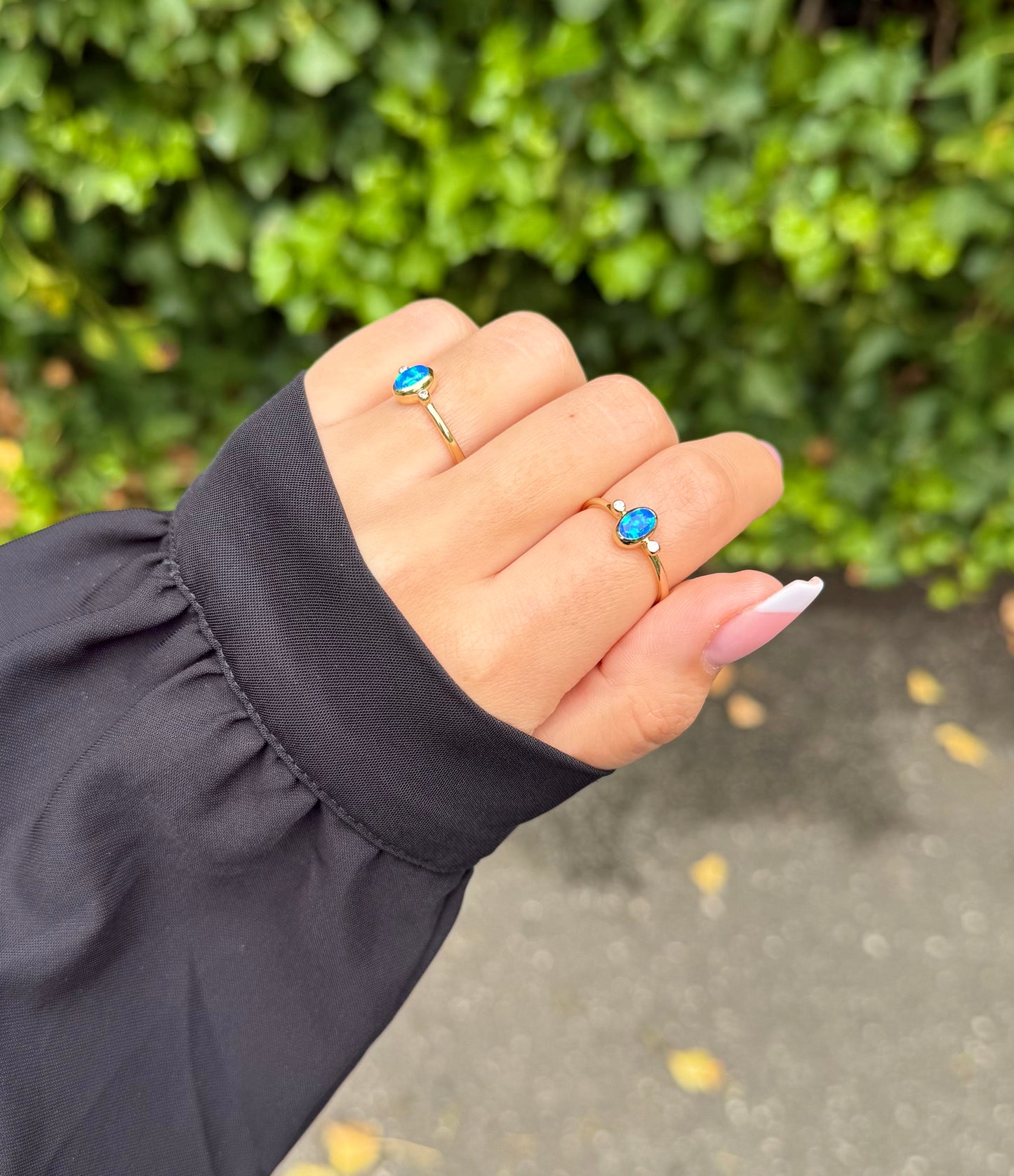 Gold Ring - Ozeanblick