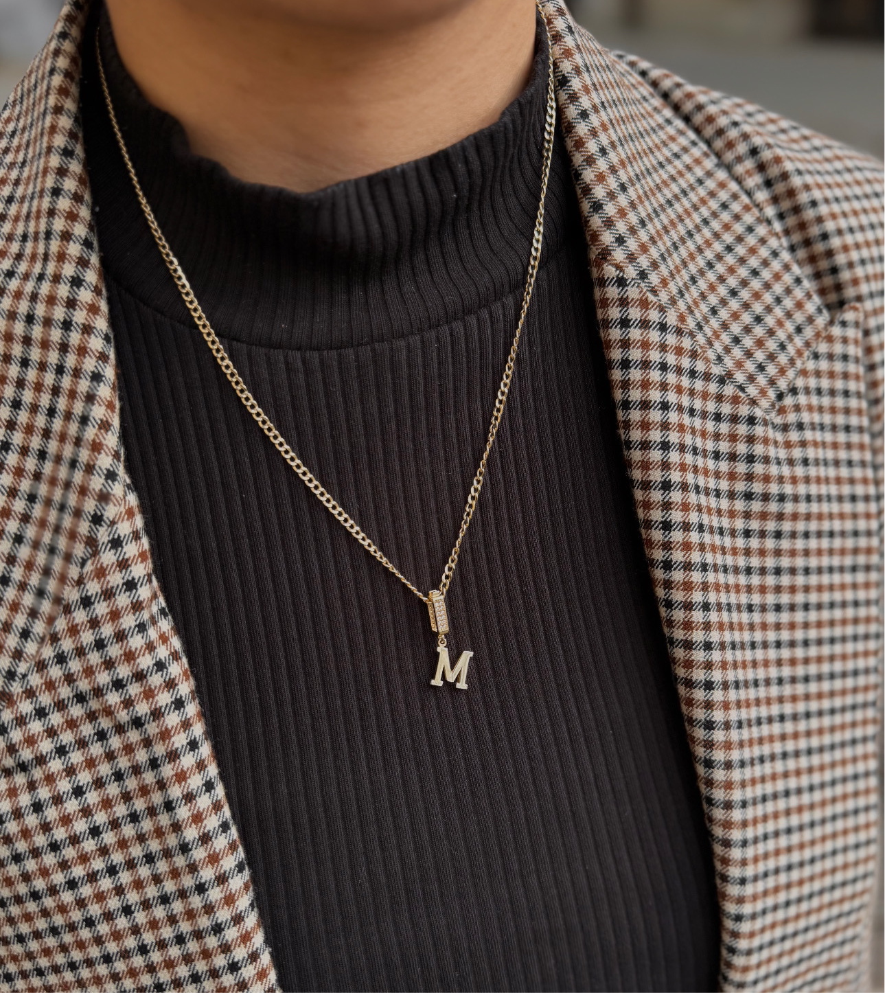 Gold Anhänger - Charm M