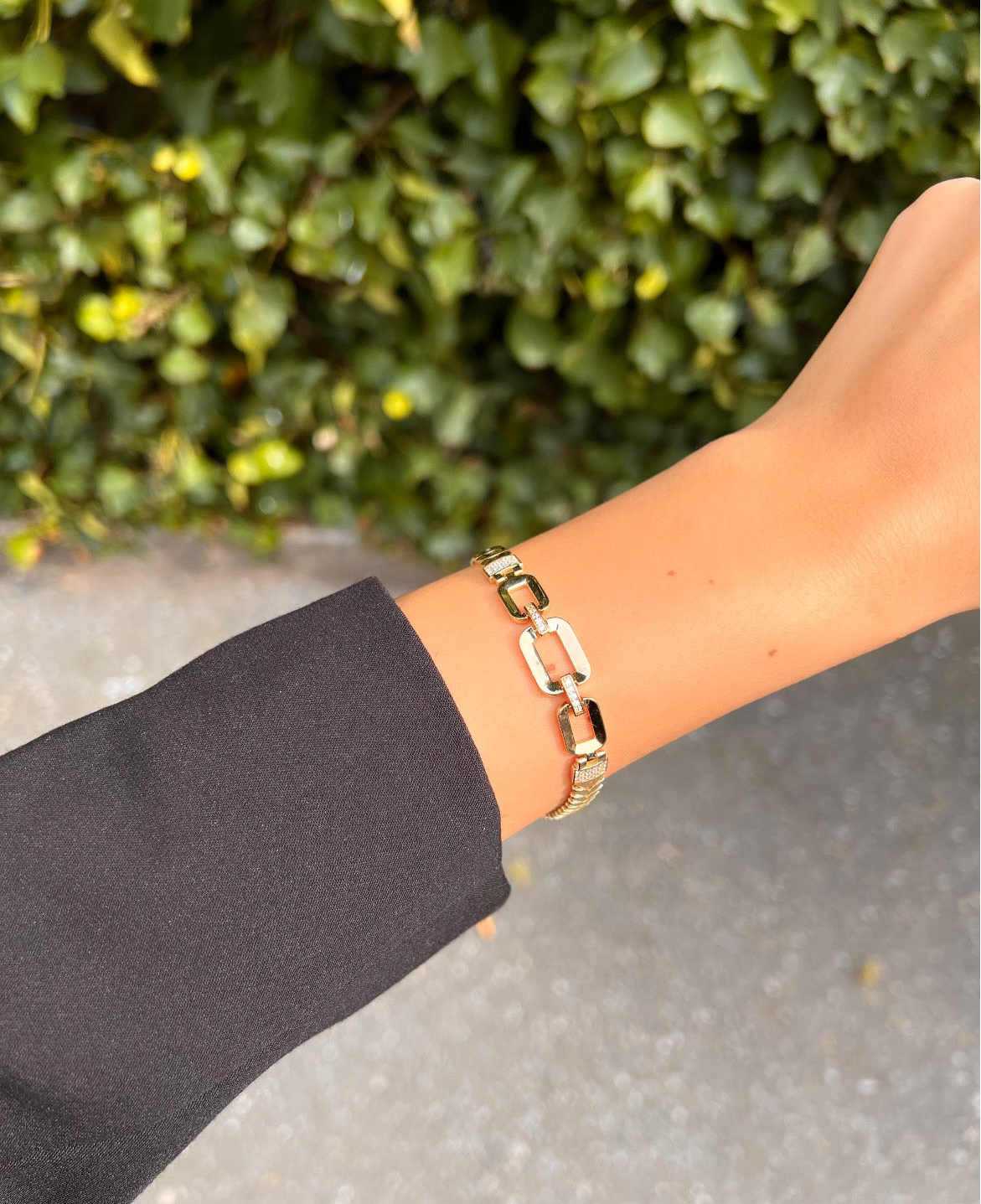 Gold Armband - Rahmen