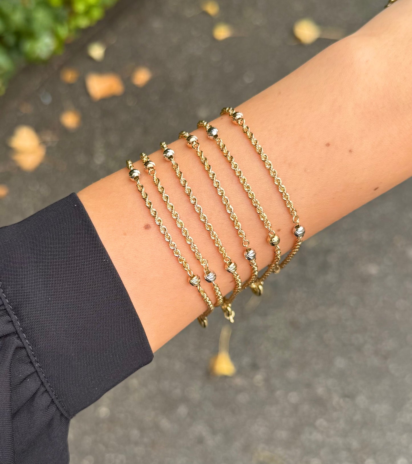 Gold Armband - Colour Dorika