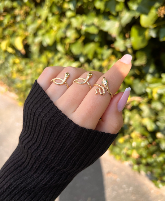 Gold Ring - Snake