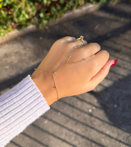 Gold Handkette - More Dorika