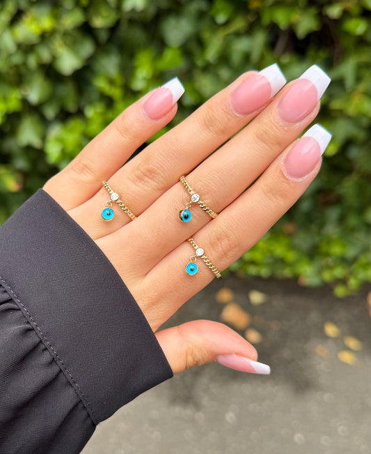 Gold Ring - Nazar Amélie