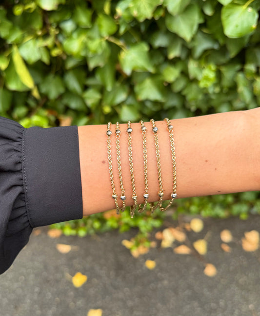 Gold Armband - Colour Dorika