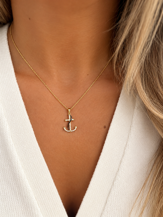 Gold Halskette - Anker Liya