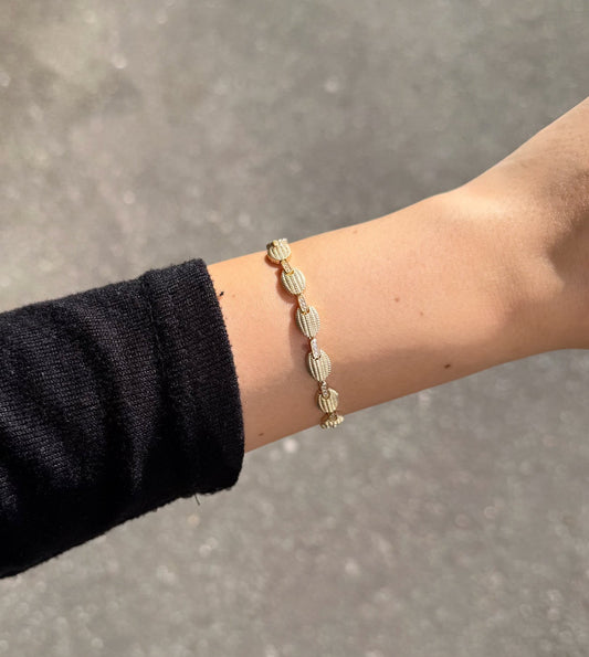 Gold Armband - Luna Zirkona