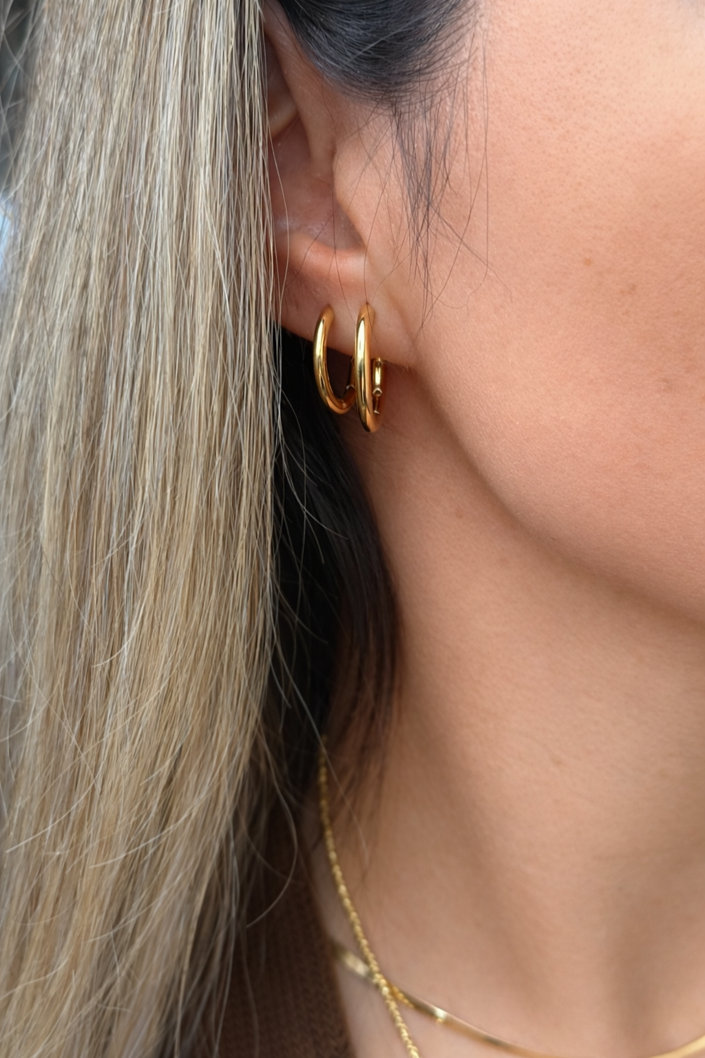 Gold Creolen - Classic