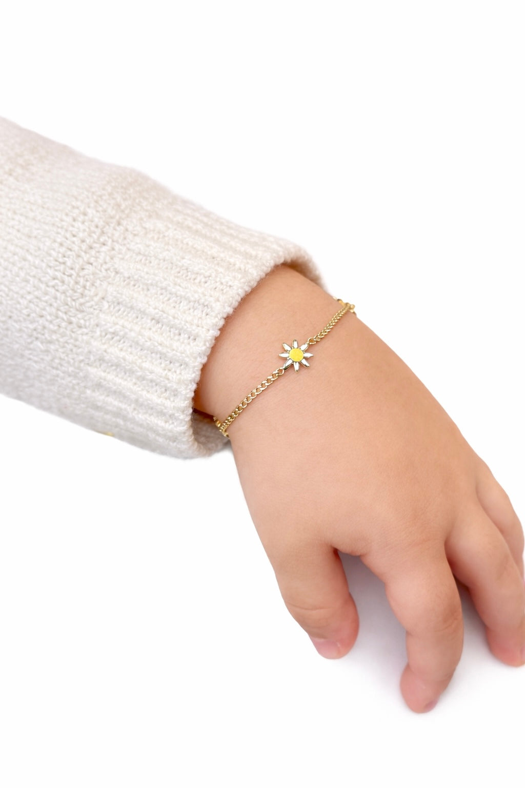 Gold Armband - Blume