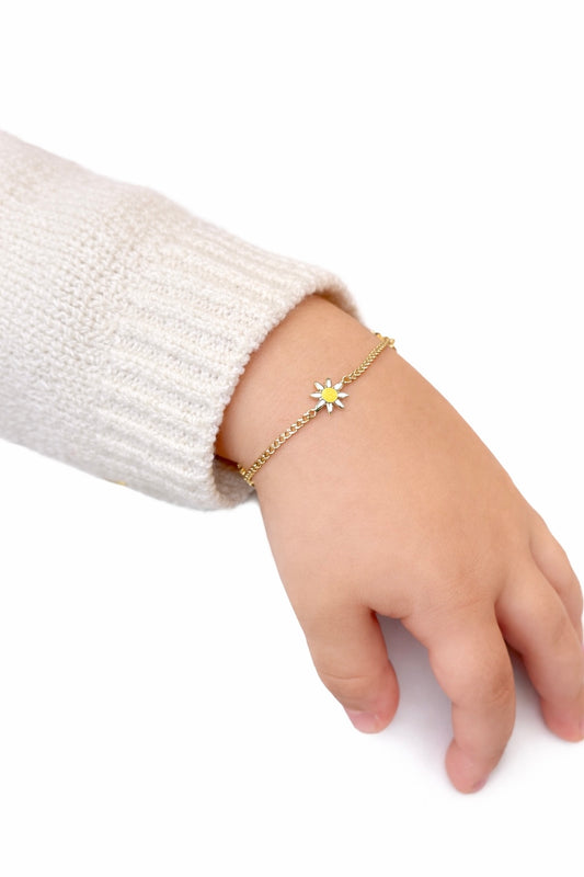 Gold Armband - Blume