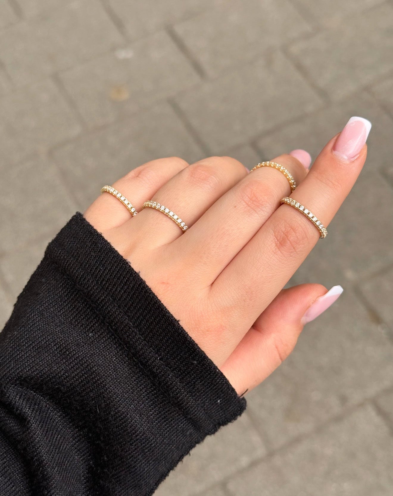 Gold Ring - Tennis Big
