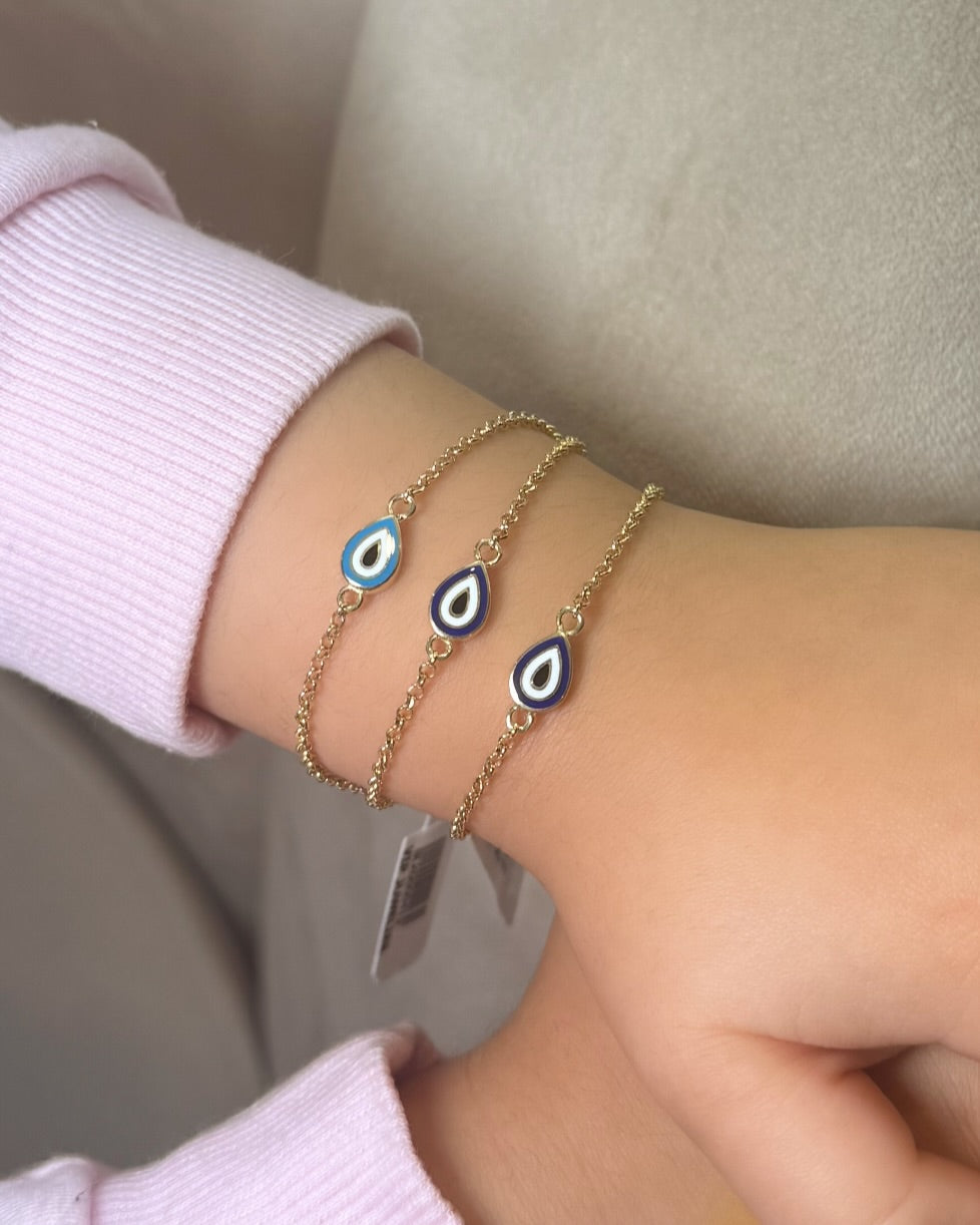 Kinderarmband - Nazar Tropfen