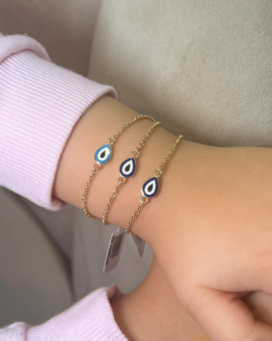 Kinderarmband - Nazar Tropfen