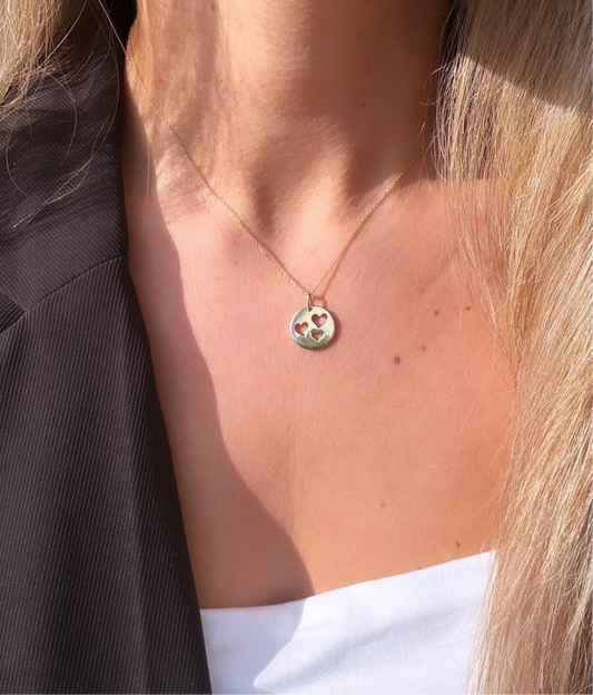 Gold Halskette - Herz