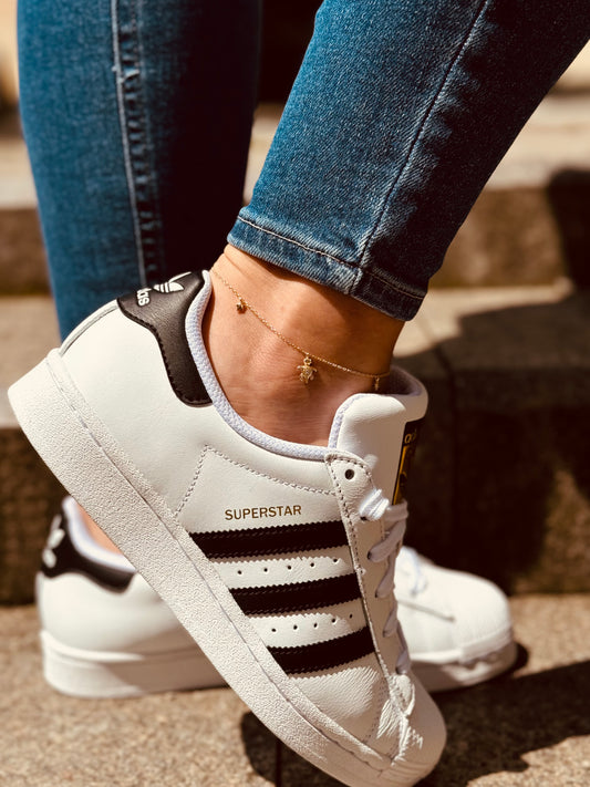 Gold Fuẞkettchen - Turtle & Starfish Delight