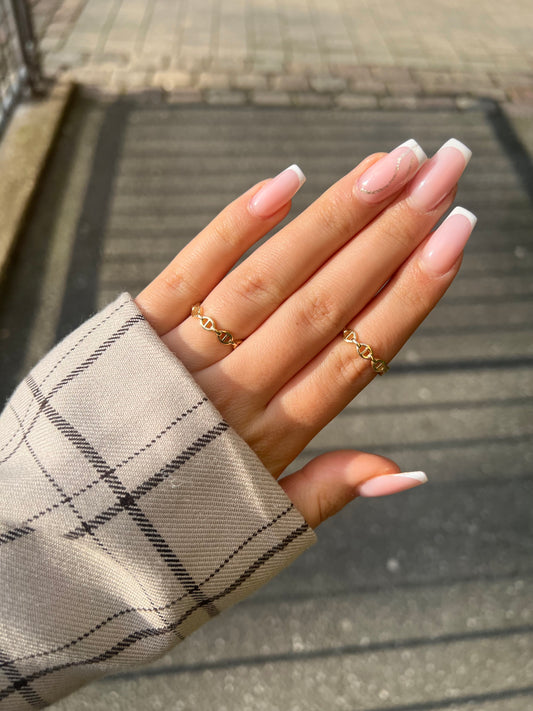 Gold Ring - Bean Design