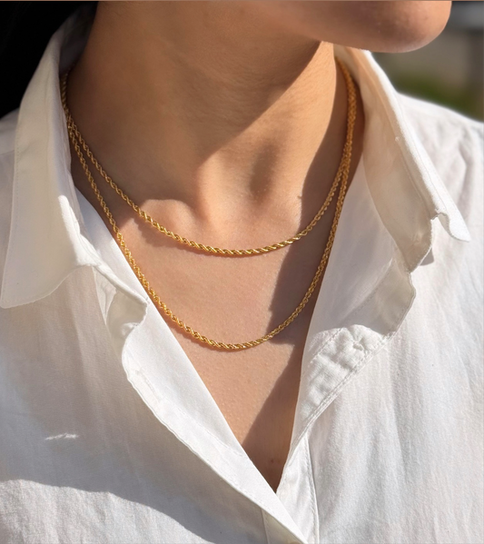 Gold Halskette - Halat Zincir