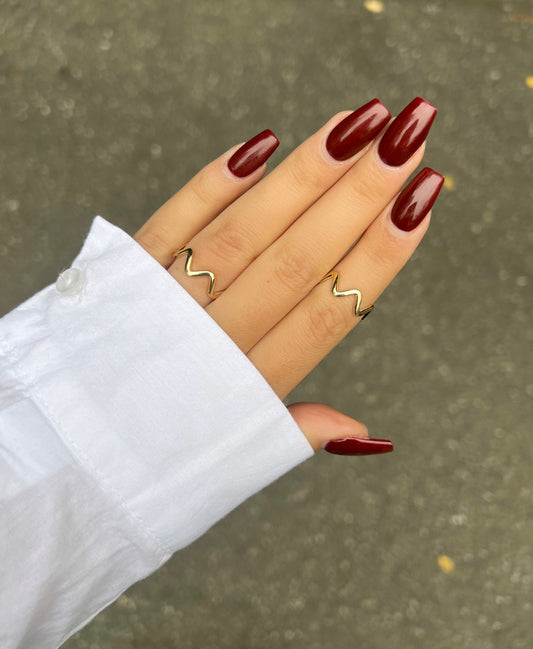 Gold Ring - Zick Zack Ajda