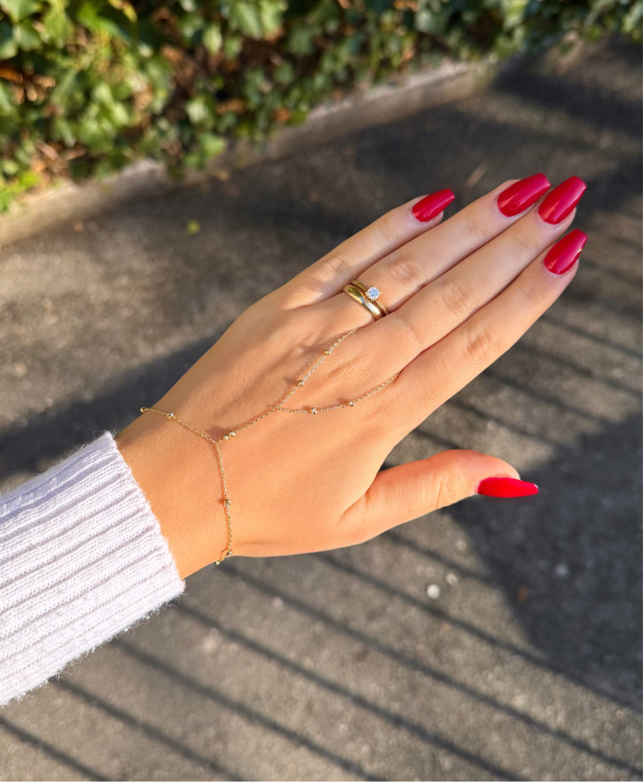 Gold Handkette - More Dorika