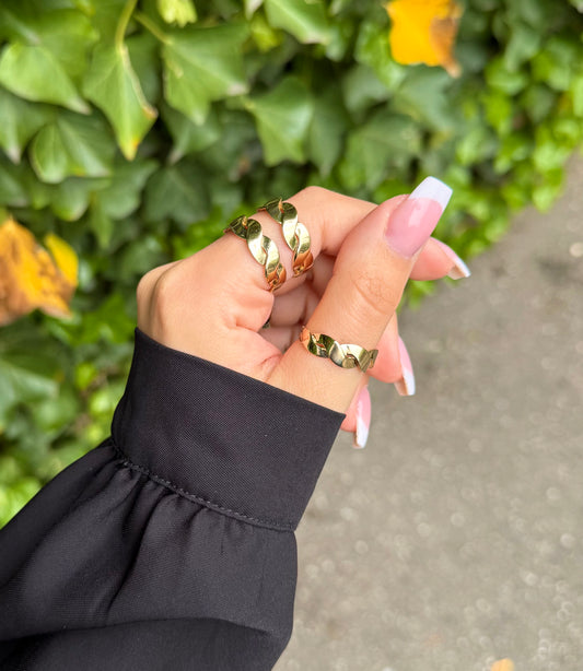 Gold Ring - Flechtzauber