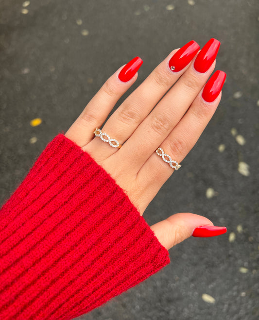 Gold Ring - Infinity Zirkonia