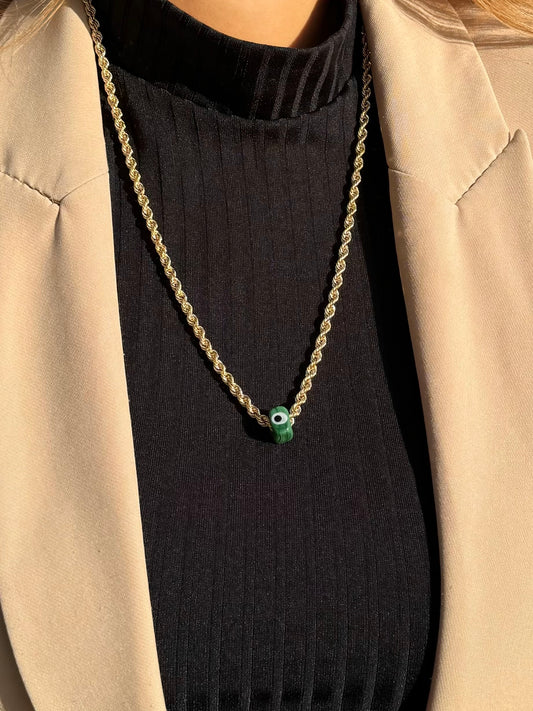 Gold Halskette - Kordel