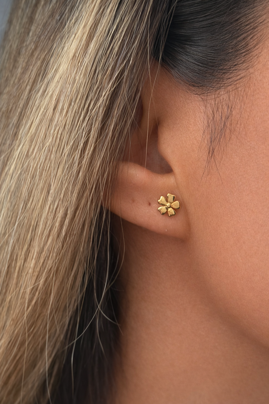 Gold Ohrringe - Golden Blossom
