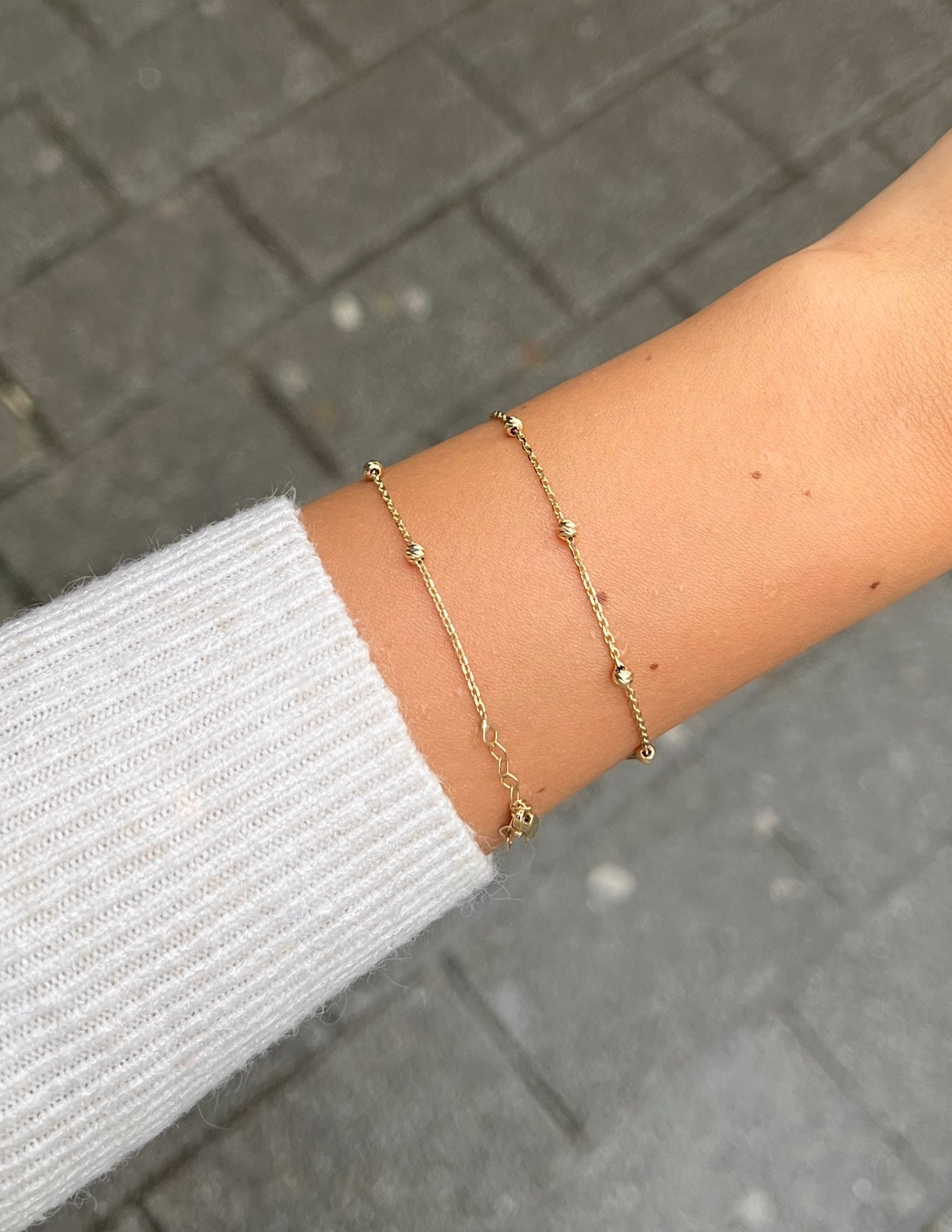 Gold Armband - Dorika seven