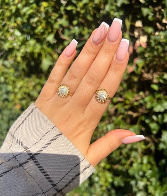 Gold Ring -Sonnenblume