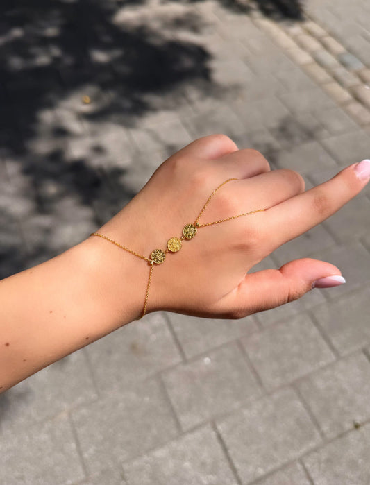 Gold Handkette - Findik Resat