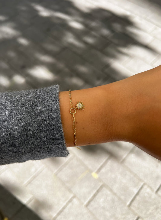 Gold Armband - Sonnenschein
