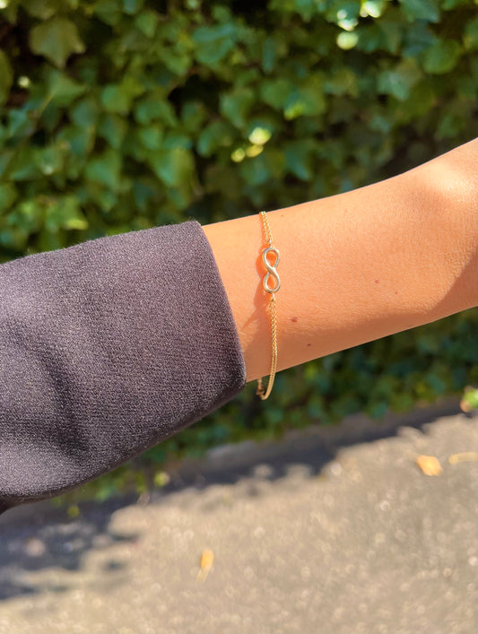 Gold Armband - Infinity